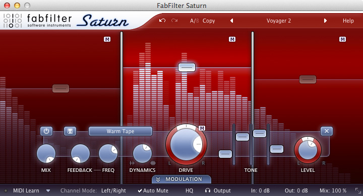 Fab Filter Saturn WIN/MAC Download Version
